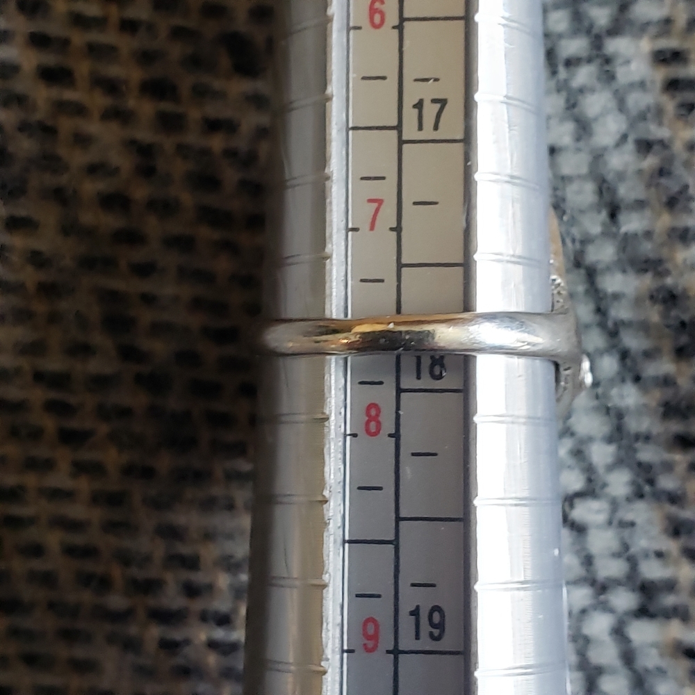 Malachite In Silver Frog Ring. - image 5